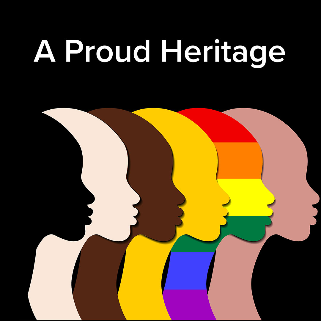 Various silouettes representing people from different backgrounds